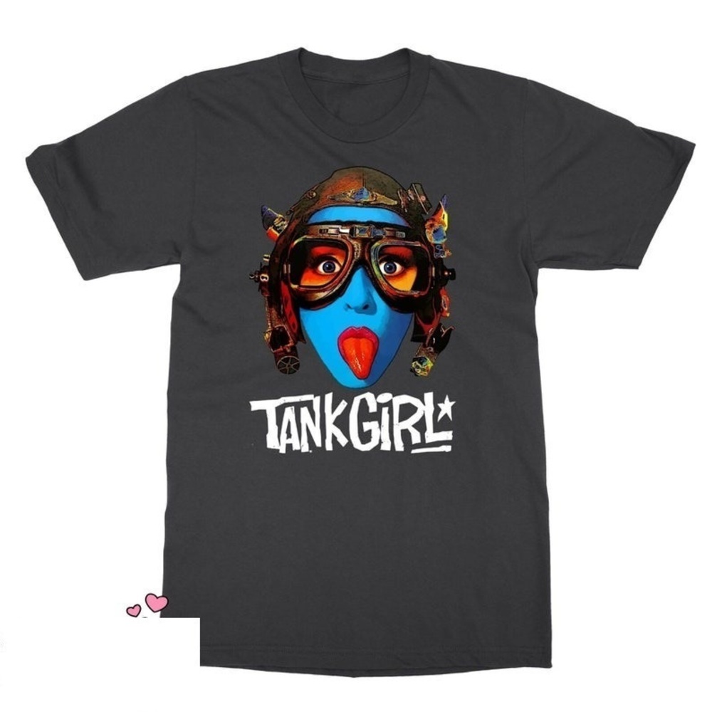 Tank GirlRetro Cult Classic Movie T-Shirt Tank Girl Shirt